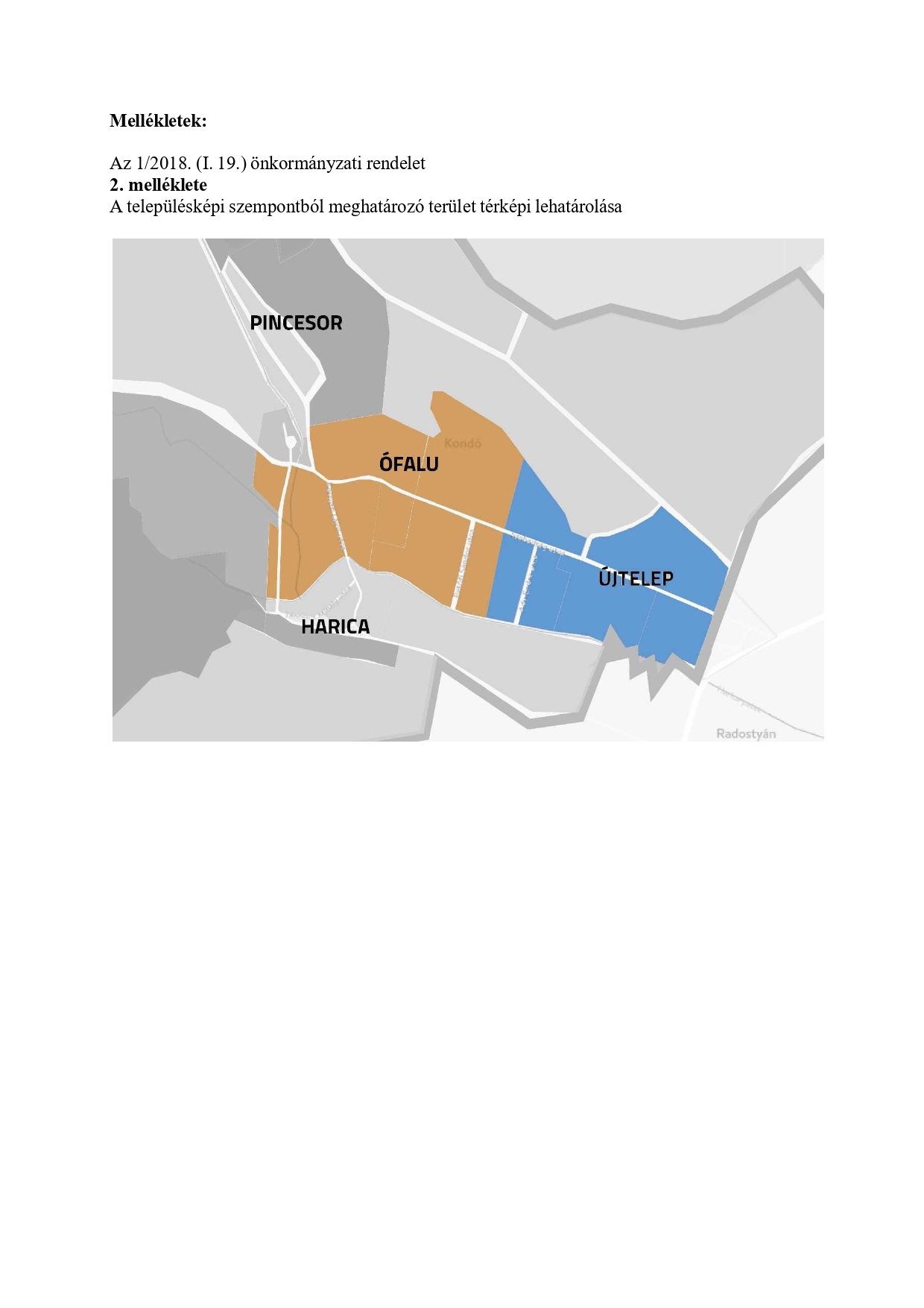 térképi lehatárolás