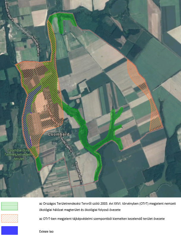 Táj- és természetvédelmi szempontú kijelölés alatt álló területek